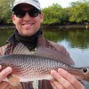 Rip with a Redfish that ate like a lion!