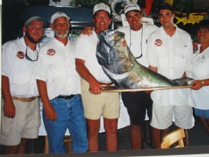 2002 Winner Millers Tarpon Club Captains' Championship 1st Place Best Captain Boca Grande, Florida