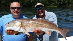 Kenneth with a 34 1/2" oversize Redfish!